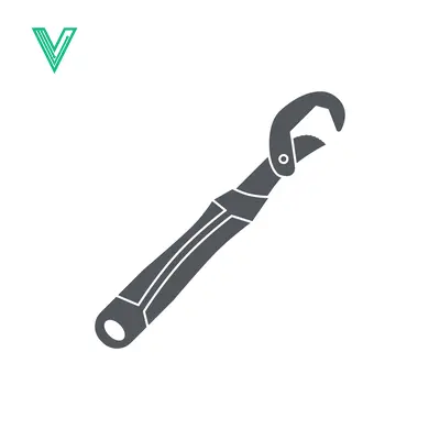 Adjustable Wrench Tool Icon Vector Illustration