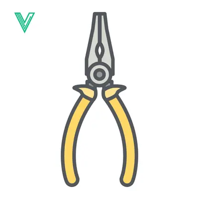 Illustration of a pair of yellow-handled long-nose pliers