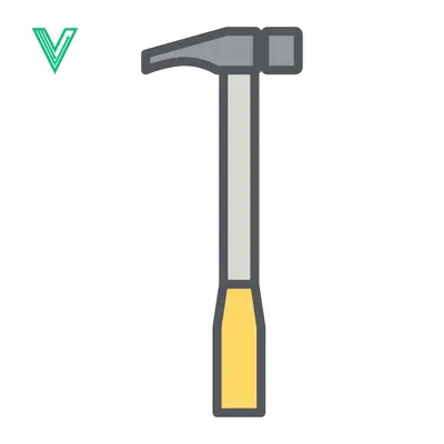 Aset premium populer: Illustration of a Claw Hammer Tool