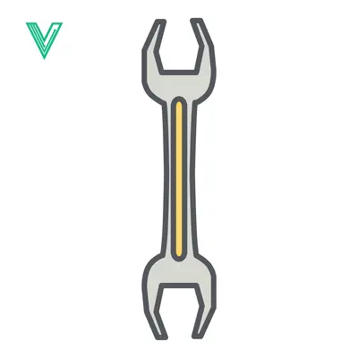 Illustration of a Double Open-Ended Wrench Tool