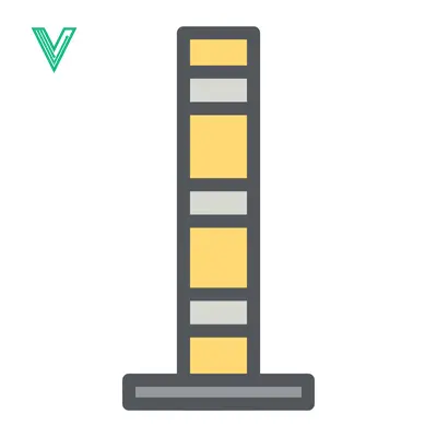 Modern Industrial Tower Structure Icon