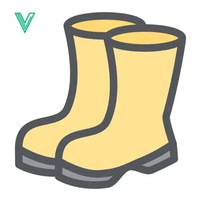 Yellow Rain Boots Icon