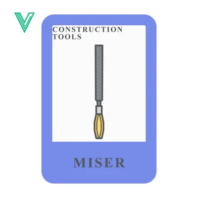 Illustration of a Miser Tool for Construction