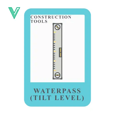 Construction Tool Waterpass Tilt Level Illustration