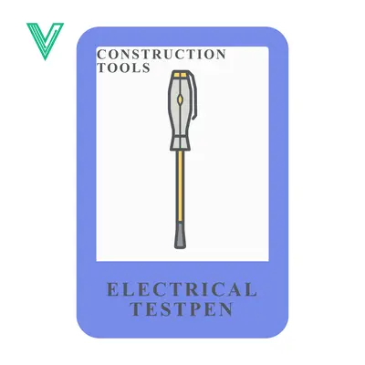 Electrical Test Pen for Construction Tools