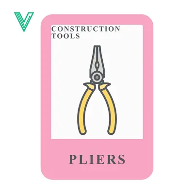 Illustration of Pliers a Construction Tool