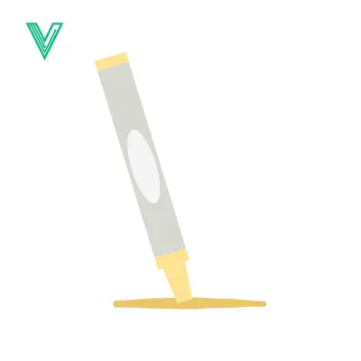Aset premium populer: Minimalist Illustration of a Highlighter Pen with Yellow Ink Stroke