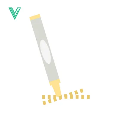 Yellow highlighter marker drawing lines on white background