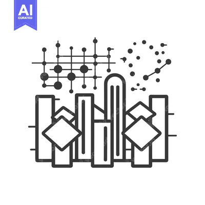 Abstract Data Visualization with Charts and Geometric Shapes