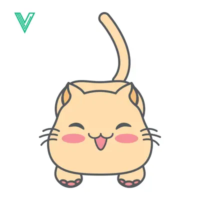 Cute Cartoon Cat Illustration