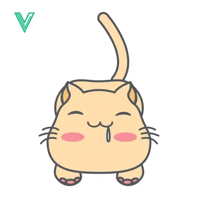 Cute Cartoon Cat Illustration