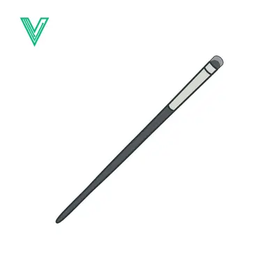 A Simple Illustration of a Sewing Needle