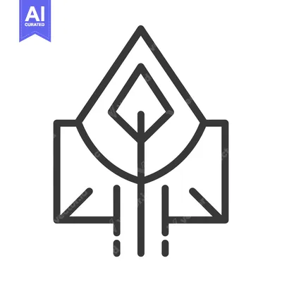 Abstract Design of an Envelope with a Line Through It