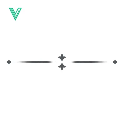 Elegant Decorative Line Divider with Ornate Flourishes