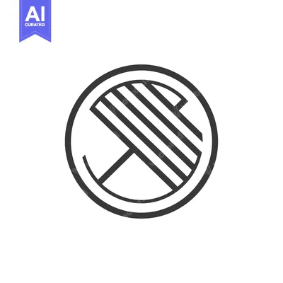 Popular premium asset: Abstract Design of Intersecting Lines within a Circle