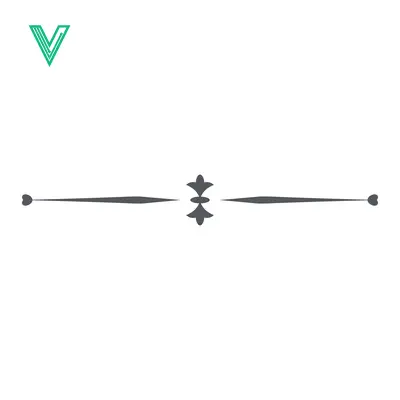 Elegant Decorative Line Divider with Ornate Flourish