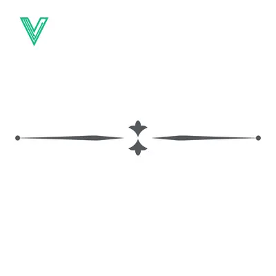 Elegant Decorative Line Divider with Ornate Flourish