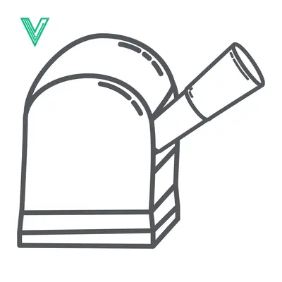 Simple Line Drawing of a Watering Can