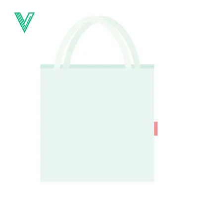 Minimalist White Tote Bag Design Template