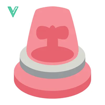 Red Emergency Siren Light Icon Vector Illustration