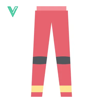 Firefighter Pants Icon Vector Illustration