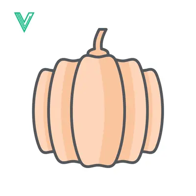 Simple Cartoon Pumpkin Illustration