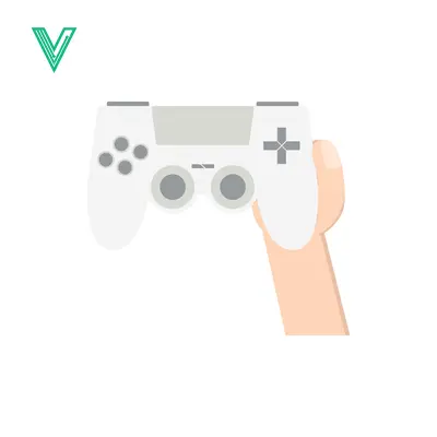 Hand Holding a White Video Game Controller for Gaming