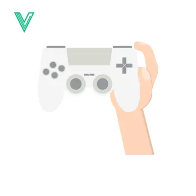 Hand Holding a White Video Game Controller for Gaming