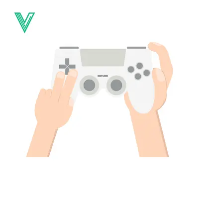 Hands holding a white video game controller playing a game