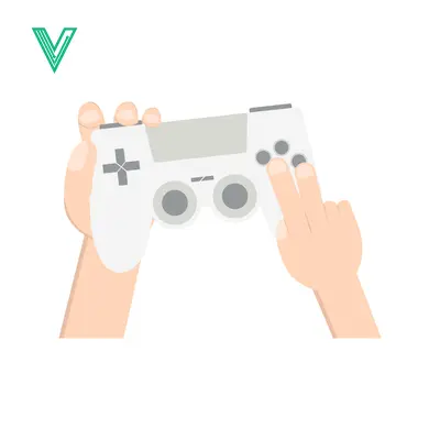 Close-up of hands holding a video game controller ready to play