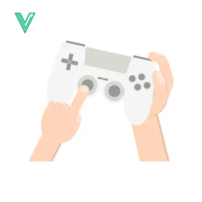 Hands holding a white video game controller playing a game