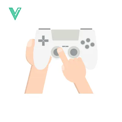 Hands Holding White Video Game Controller Playing Game