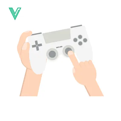 Hands holding a white video game controller playing a game