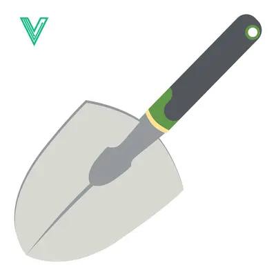 Illustration of a Garden Trowel Tool
