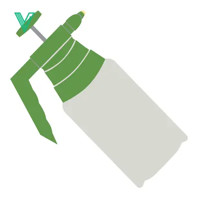 Green Garden Sprayer Tool Illustration