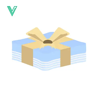 A beautifully wrapped gift box with a golden ribbon