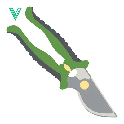 Gardening Pruning Shears Tool Illustration