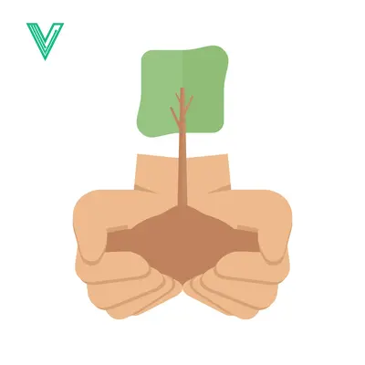 Hands Holding a Young Tree Sapling for Planting