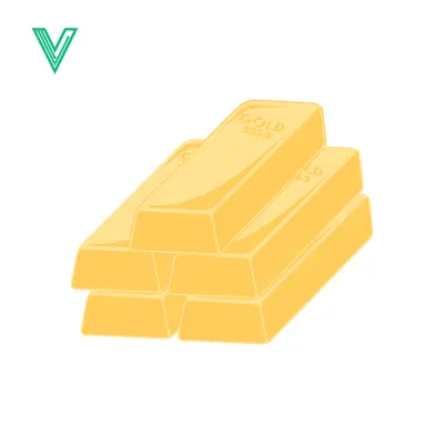 Aset premium populer: Stack of Gold Bars Illustration