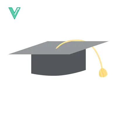 Graduation Cap with Tassel Icon