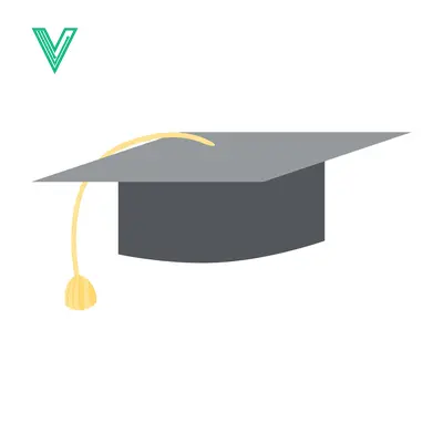 Graduation Cap with Tassel Icon