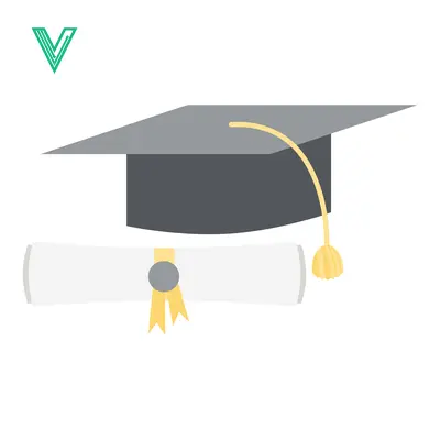 Graduation Cap and Diploma Scroll Icon