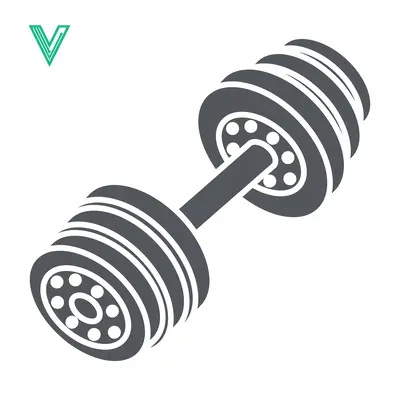 Adjustable Dumbbell Icon for Fitness and Weightlifting