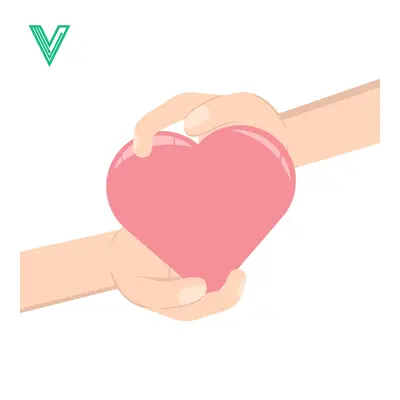 Two Hands Gently Holding a Pink Heart Symbol