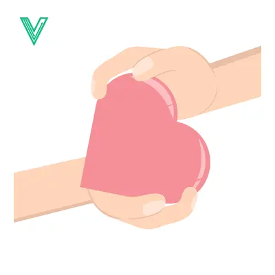 Hands holding a pink heart shape symbolizing love and care