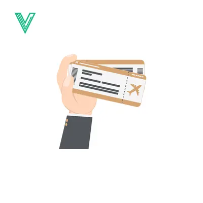 Hand Holding Two Tickets for Travel or Event