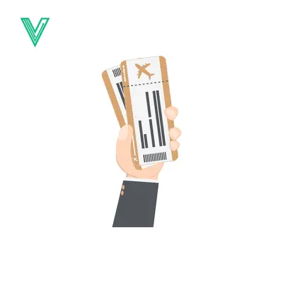 Aset premium populer: Hand holding two tickets for an event