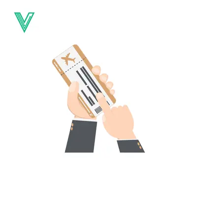 Premium design asset: Hand holding airplane ticket for travel booking