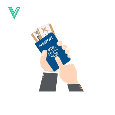 Hand Holding Passport and Boarding Pass for Travel