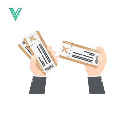 Two Hands Holding Airplane Tickets for Travel